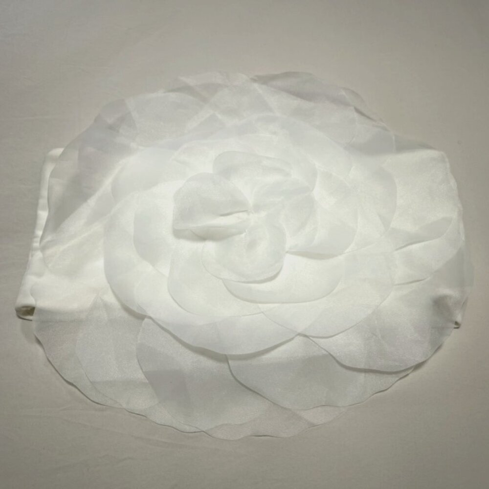 Cynthia Rowley - Organza Flower Bandeau Top